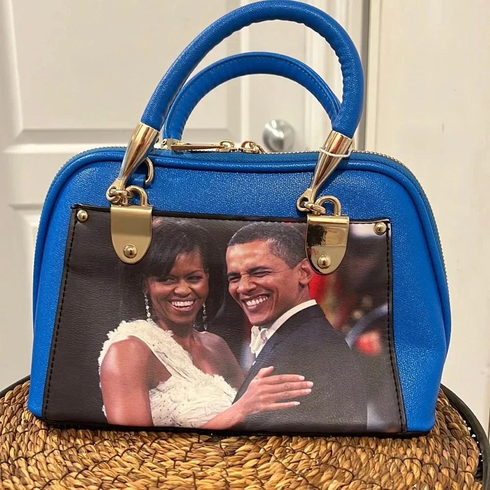 Barack And Michelle Obama Handbag